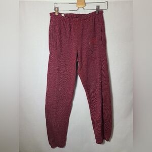 ROOTS track pants- Dark red- Size small